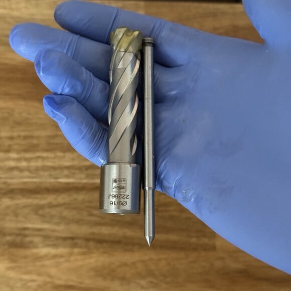 Fein Slugger Cutter And Pin 63134143042 Annular Cutter, 9/16 In 2 In Long - Picture 5 of 10